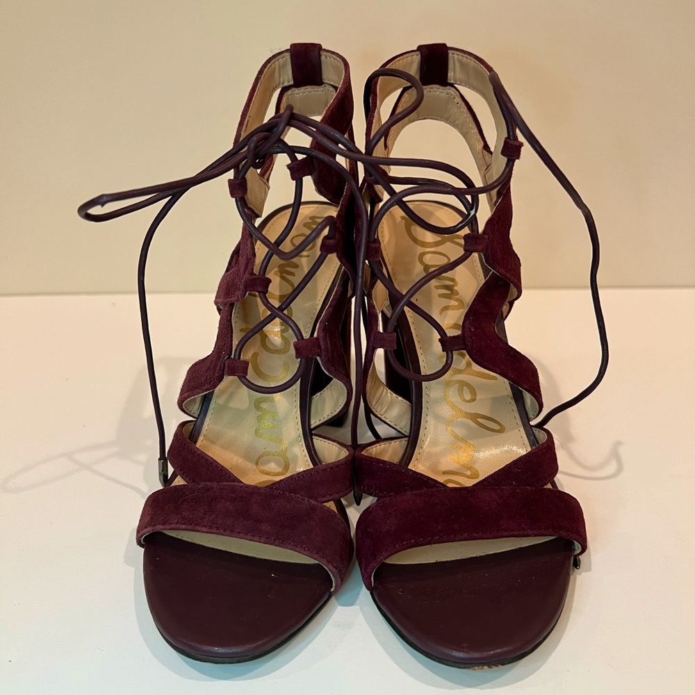 SAM EDELMAN Size 6 Suede Heels